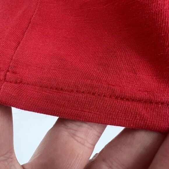 Champion Red Cornell 1865 V-Neck Sweater Size Small unisex - Picture 7 of 10